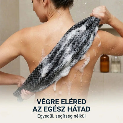 Lathera™ bőrradírozó zuhany törölköző